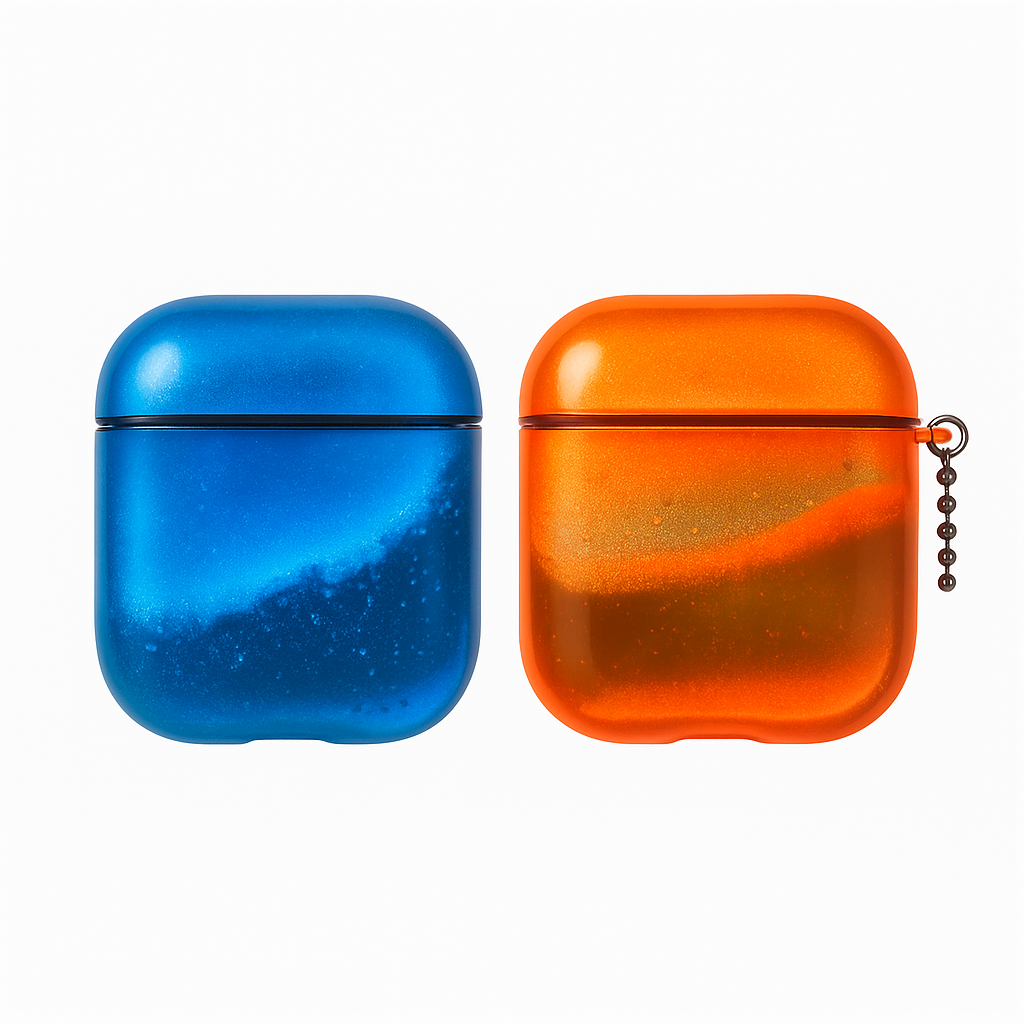 Verzaa Luminous Quicksand Earphone Case Cover – Sparkle, Shine, and Protect Your AirPods