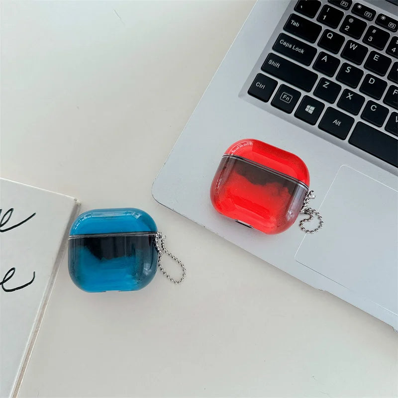 Verzaa Luminous Quicksand Earphone Case Cover – Sparkle, Shine, and Protect Your AirPods