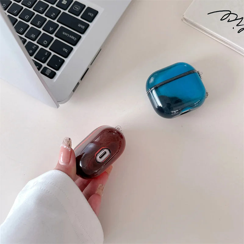 Verzaa Luminous Quicksand Earphone Case Cover – Sparkle, Shine, and Protect Your AirPods