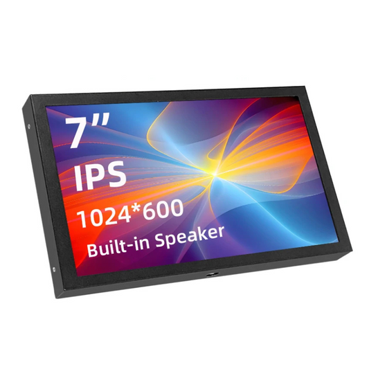 Portable 7 Inch Monitor – Compact HD Display for Work & Travel | Verzaa